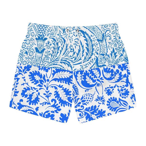 Split Blue Swim Trunks MEN'S cgk.ink
