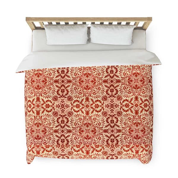 Red Crest Duvet Cover BED & BATH cgk.ink