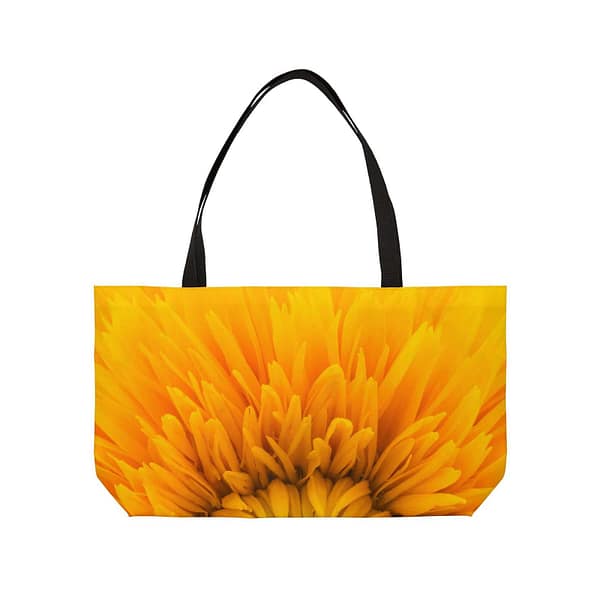 Golden Gerbera Daisy Weekender Tote Bag – Perfect for Travel TOTES & BAGS cgk.ink