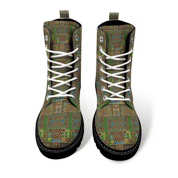 Complex Temple Round Toe Boots FOOTWEAR cgk.ink
