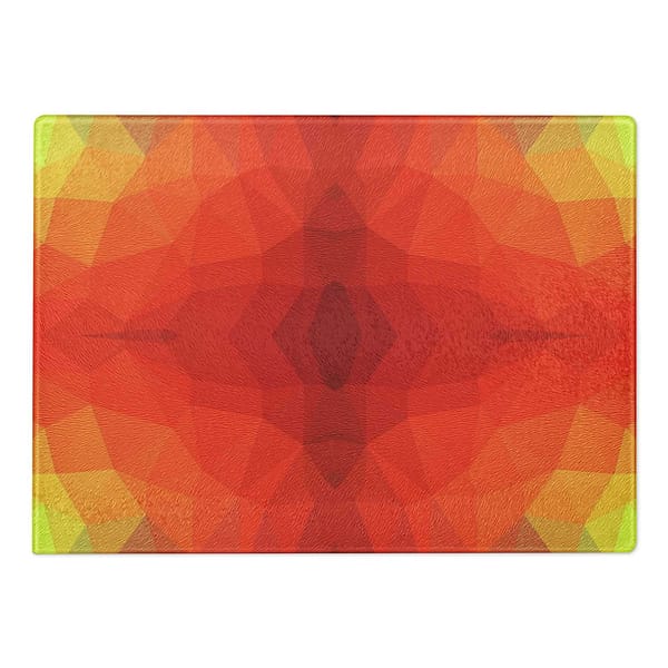 Sunset Shore Glass Cutting Board HOME cgk.ink