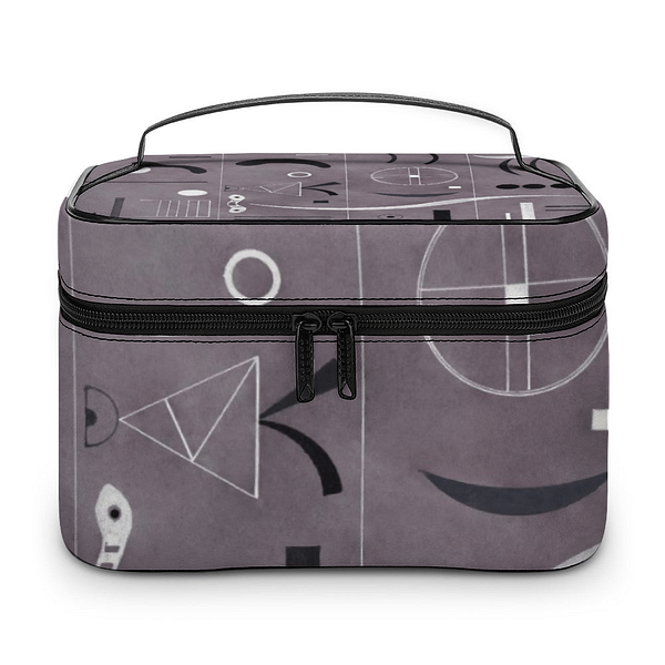 Kandinsky: Four Parts (1932) Cosmetic Case inspired by FINE ART cgk.ink