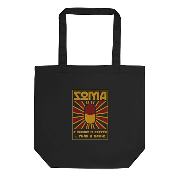 Brave New World Eco Tote Bag inspired by FINE ART cgk.ink