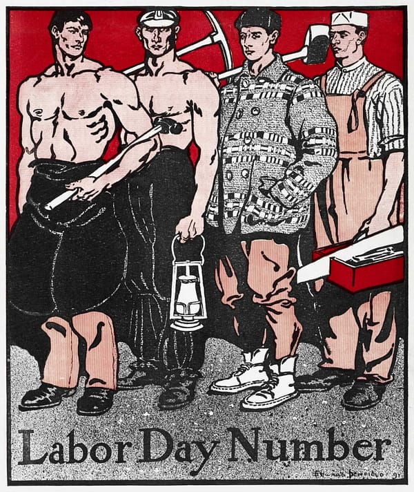 Edward Penfield: “The Labor Day Number” Greeting Cards ACCESSORIES & GIFTS cgk.ink