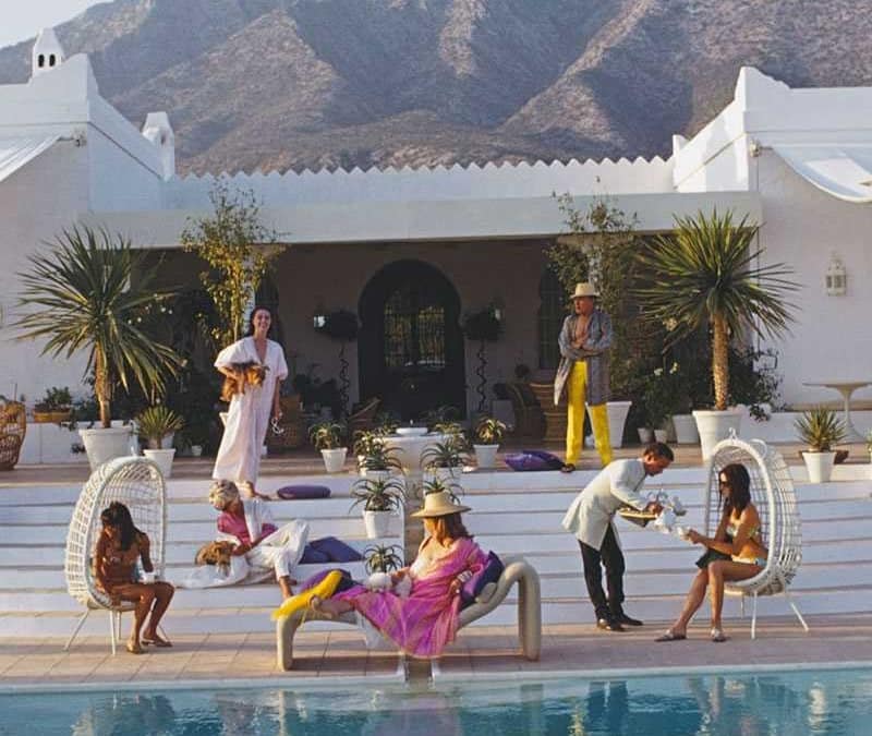the fine arts FOCUS: Artist: Slim Aarons: passive luxury