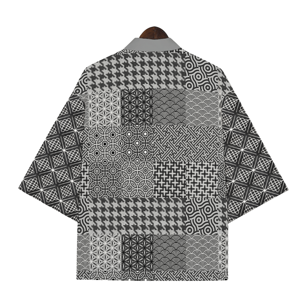 cgk.ink calm Grey Square Kimono Grey Square Kimono JAPAN cgk.ink