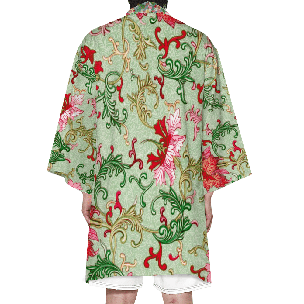 cgk.ink Chinese Millefleurs Haori Kimono Millefleurs Haori Kimono KIMONOS & JACKETS cgk.ink