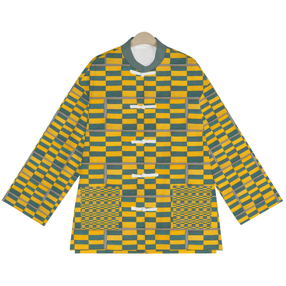 cgk.ink Chinese Yellow Wall Tang Suit Long-Sleeved Classic Jacket Yellow Wall Tang Suit Long-Sleeved Classic Jacket CHINA cgk.ink