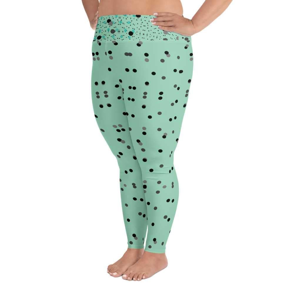 cgk.ink abstract Polka Dotty Plus Size Leggings Polka Dotty Plus Size Leggings LEGGINGS cgk.ink