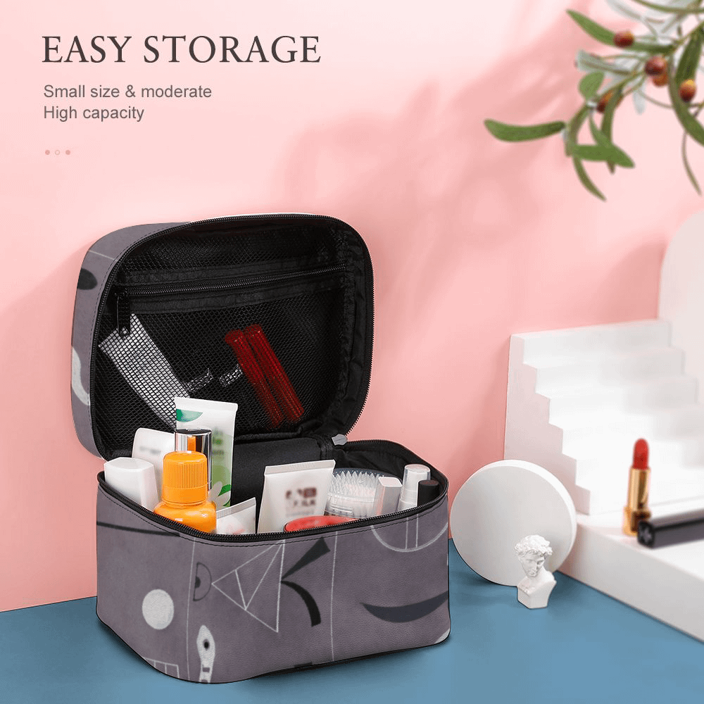 cgk.ink everyday Kandinsky: Four Parts (1932) Cosmetic Case Kandinsky: Four Parts (1932) Cosmetic Case inspired by FINE ART cgk.ink