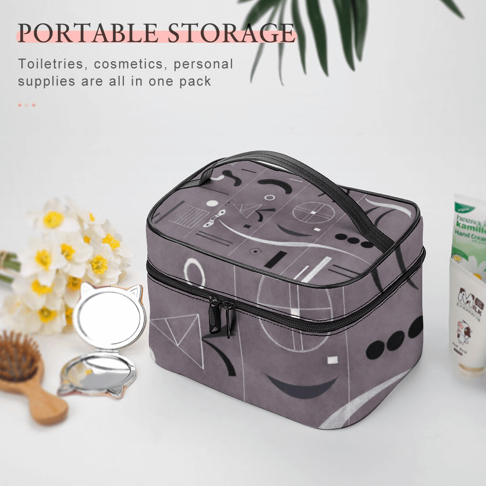 cgk.ink everyday Kandinsky: Four Parts (1932) Cosmetic Case Kandinsky: Four Parts (1932) Cosmetic Case inspired by FINE ART cgk.ink