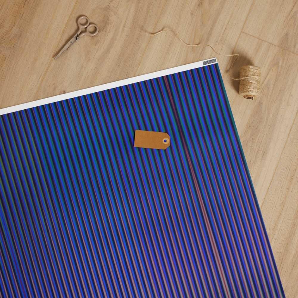 cgk.ink gift Indigo Current Wrapping Paper Indigo Current Wrapping Paper ACCESSORIES & GIFTS cgk.ink