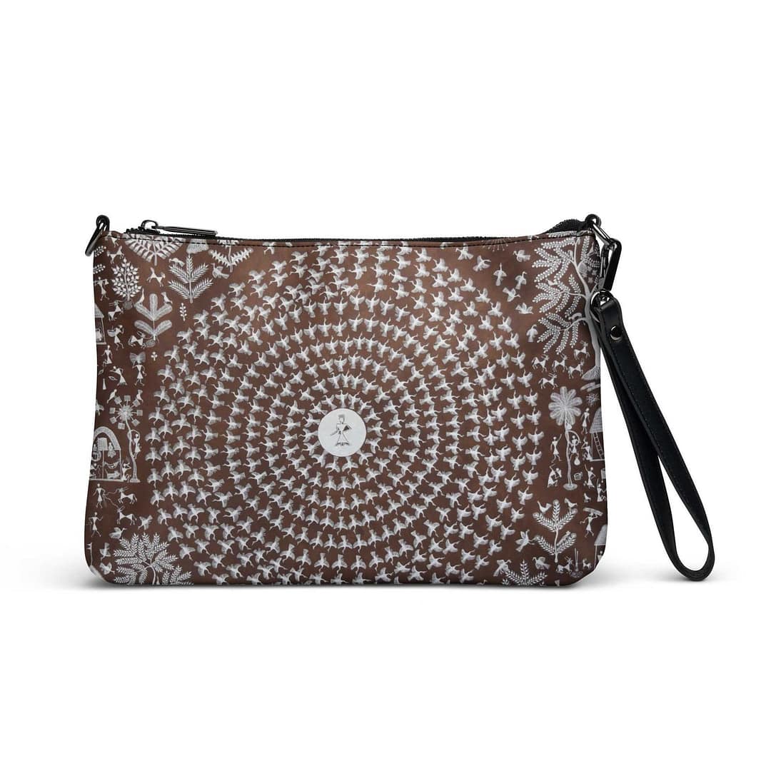 cgk.ink adventurous Warli Village Crossbody Bag Warli Village Crossbody Bag ACCESSORIES & GIFTS cgk.ink