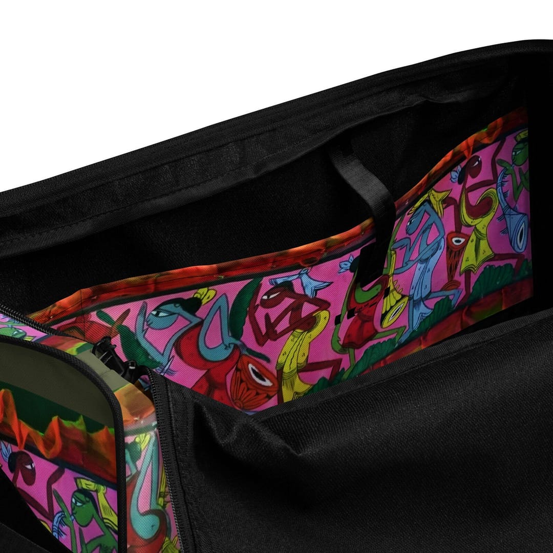 cgk.ink baggage Bengal Patachitra Duffle Bag Bengal Patachitra Duffle Bag the ART of INDIA cgk.ink