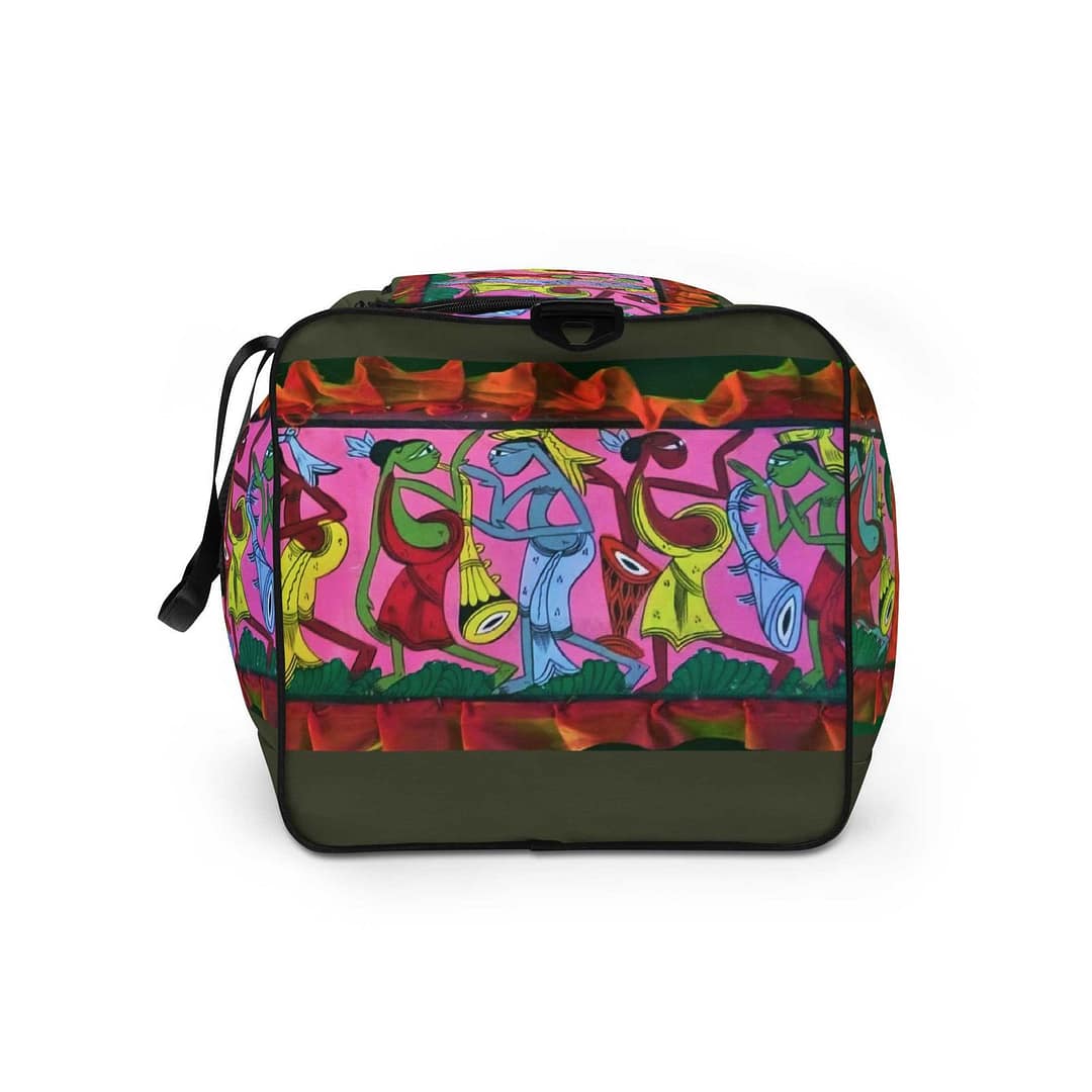 cgk.ink baggage Bengal Patachitra Duffle Bag Bengal Patachitra Duffle Bag the ART of INDIA cgk.ink