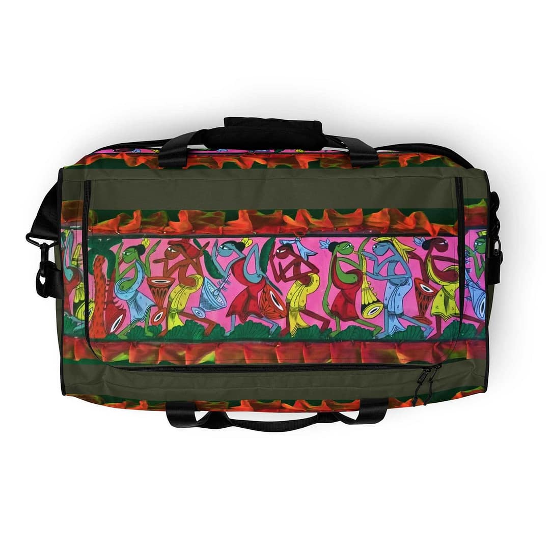 cgk.ink baggage Bengal Patachitra Duffle Bag Bengal Patachitra Duffle Bag the ART of INDIA cgk.ink