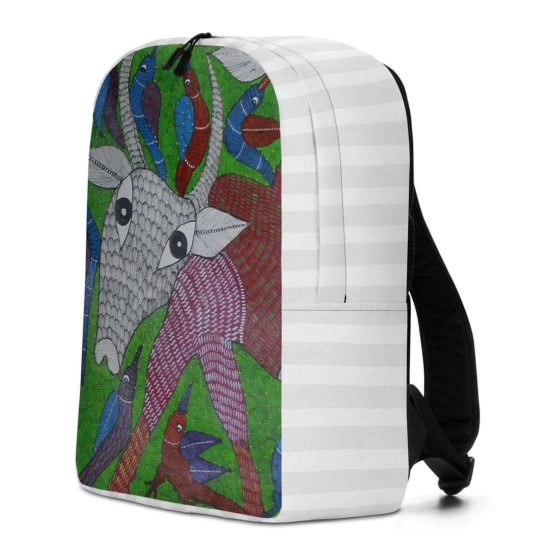 cgk.ink academic Gond Style Cattle Minimalist Backpack Gond Style Cattle Minimalist Backpack ACCESSORIES & GIFTS cgk.ink