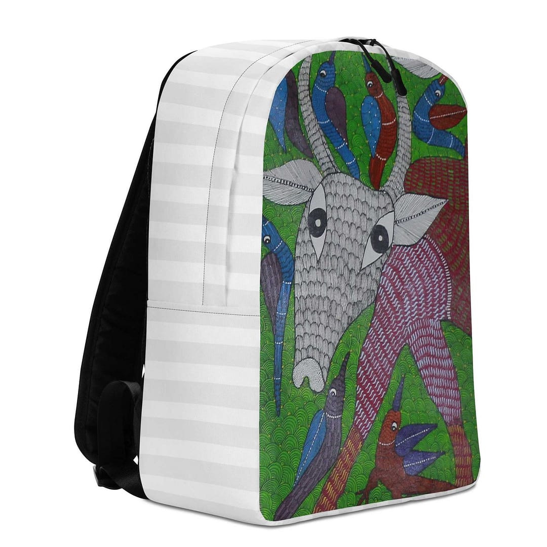 cgk.ink academic Gond Style Cattle Minimalist Backpack Gond Style Cattle Minimalist Backpack ACCESSORIES & GIFTS cgk.ink