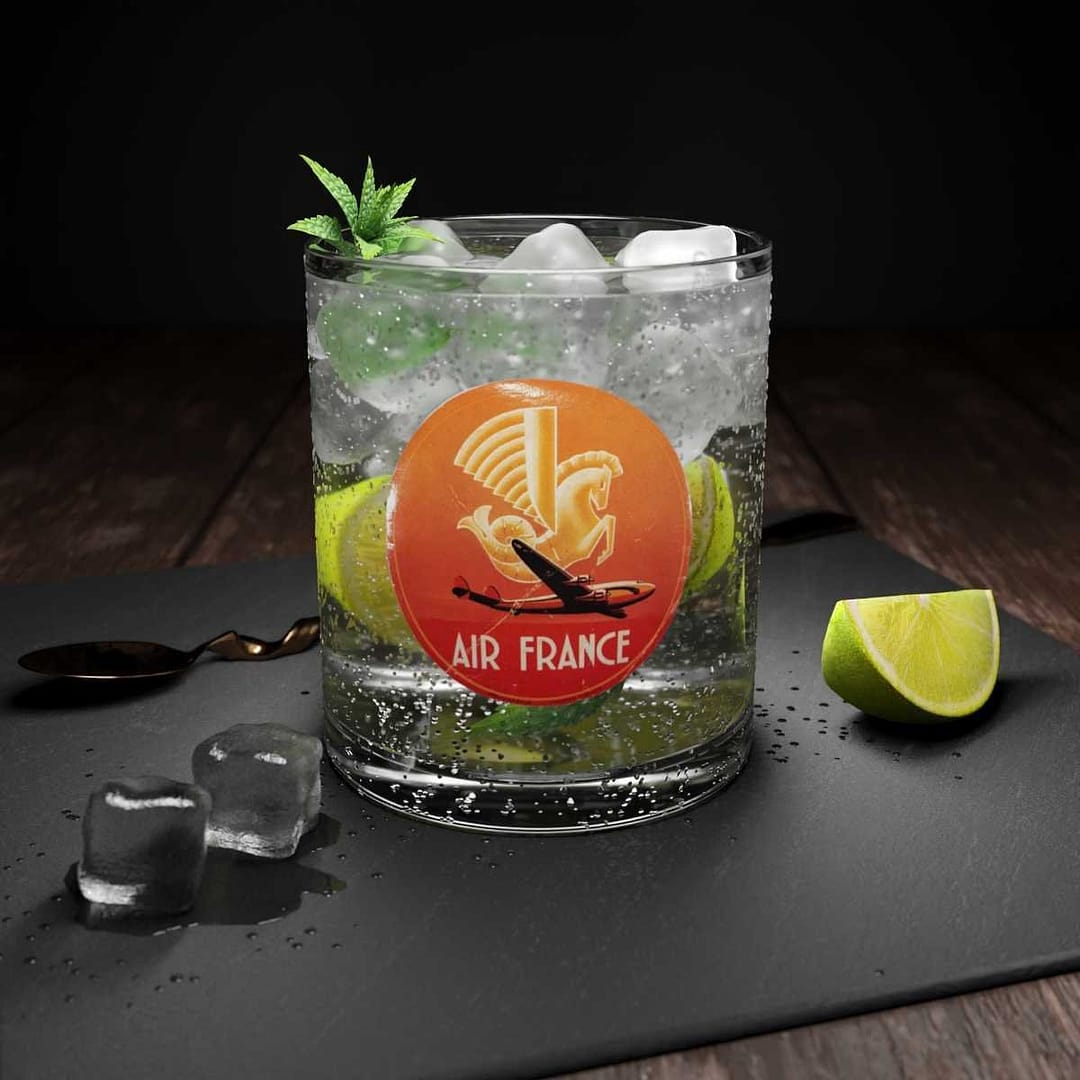 cgk.ink active Vintage Air France Hippocampus Bar Glass Vintage Air France Hippocampus Bar Glass ENTERTAINING cgk.ink