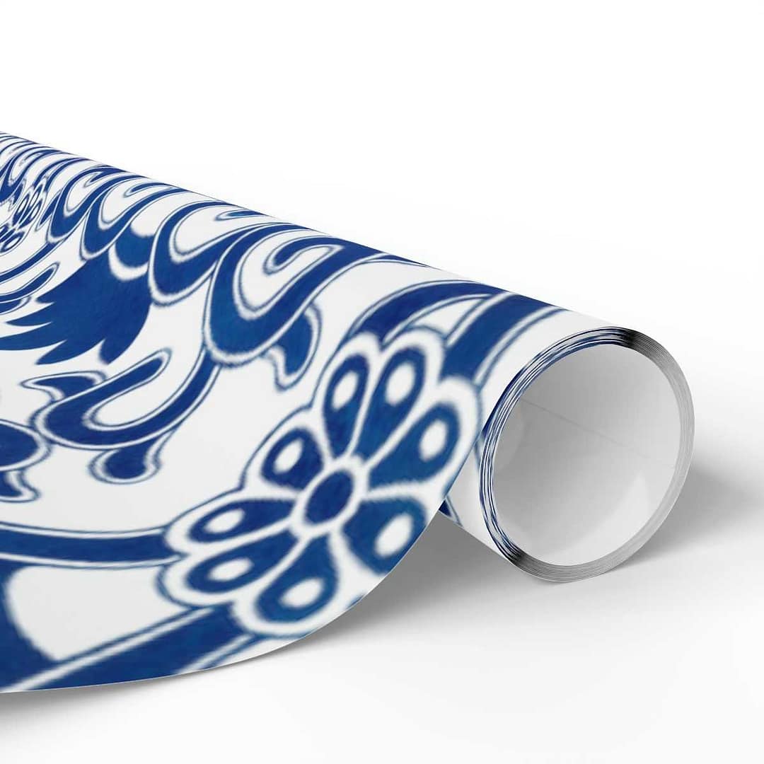 cgk.ink abstract Blue Porcelain Wrapping Papers Blue Porcelain Wrapping Papers ACCESSORIES & GIFTS cgk.ink