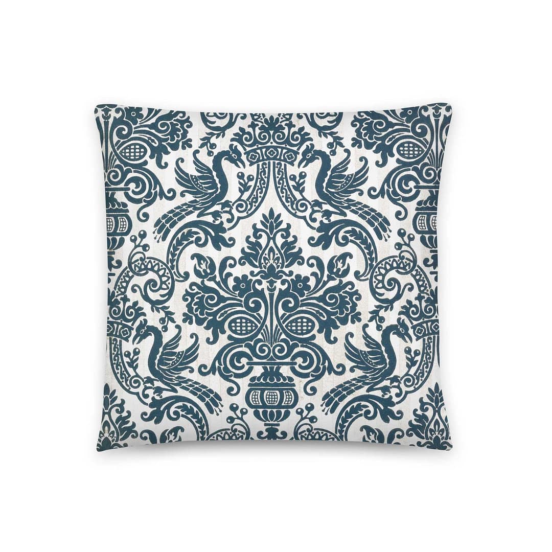 cgk.ink blue Greek Key Pillow Greek Key Pillow BED & BATH cgk.ink