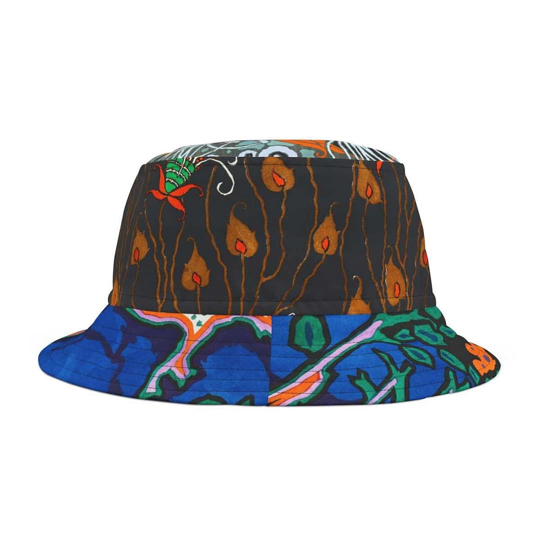 cgk.ink abstract Oceans Garden Bucket Hat Oceans Garden Bucket Hat HATS cgk.ink
