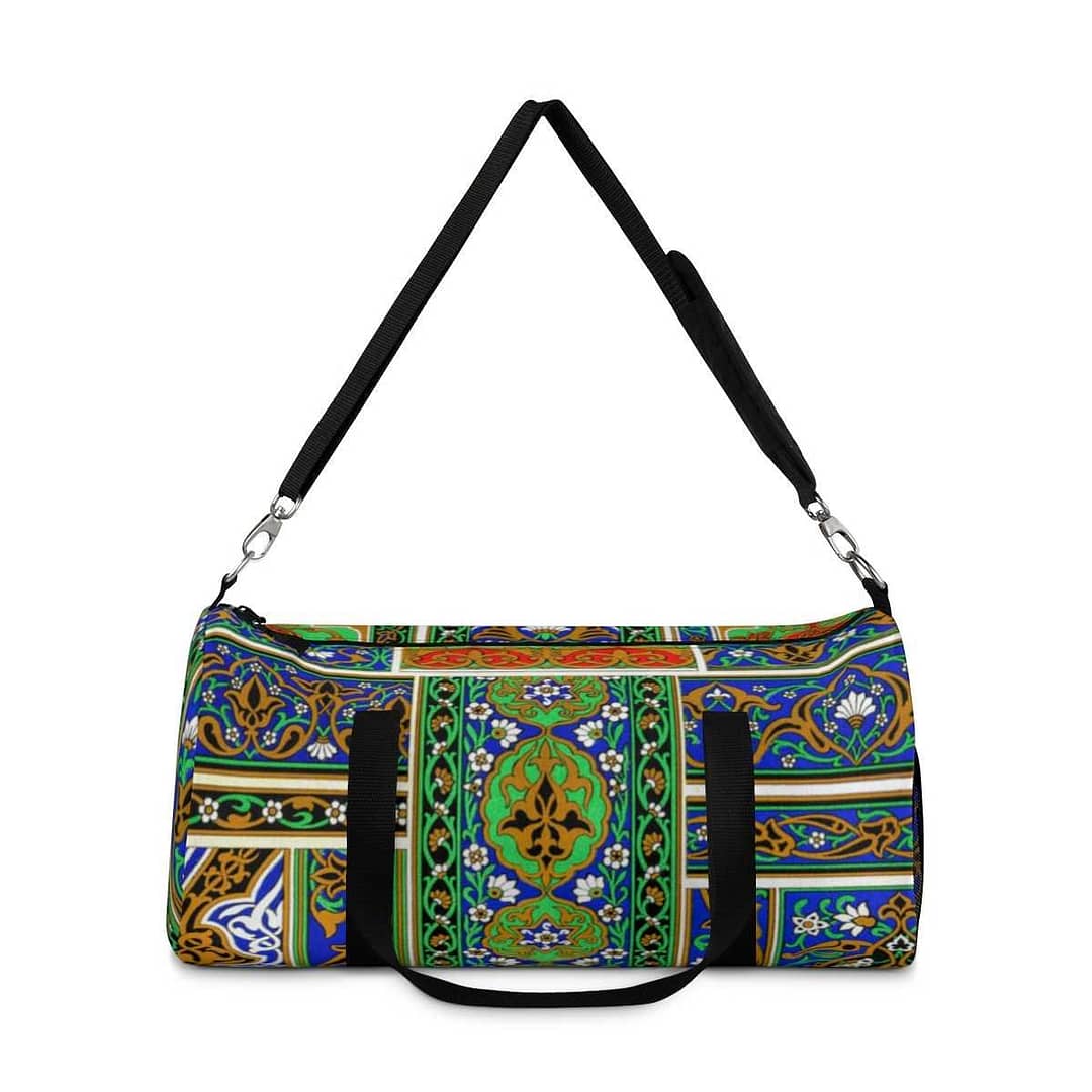 cgk.ink baggage Turquoise Temple Duffel Bag Turquoise Temple Duffel Bag ACCESSORIES & GIFTS cgk.ink