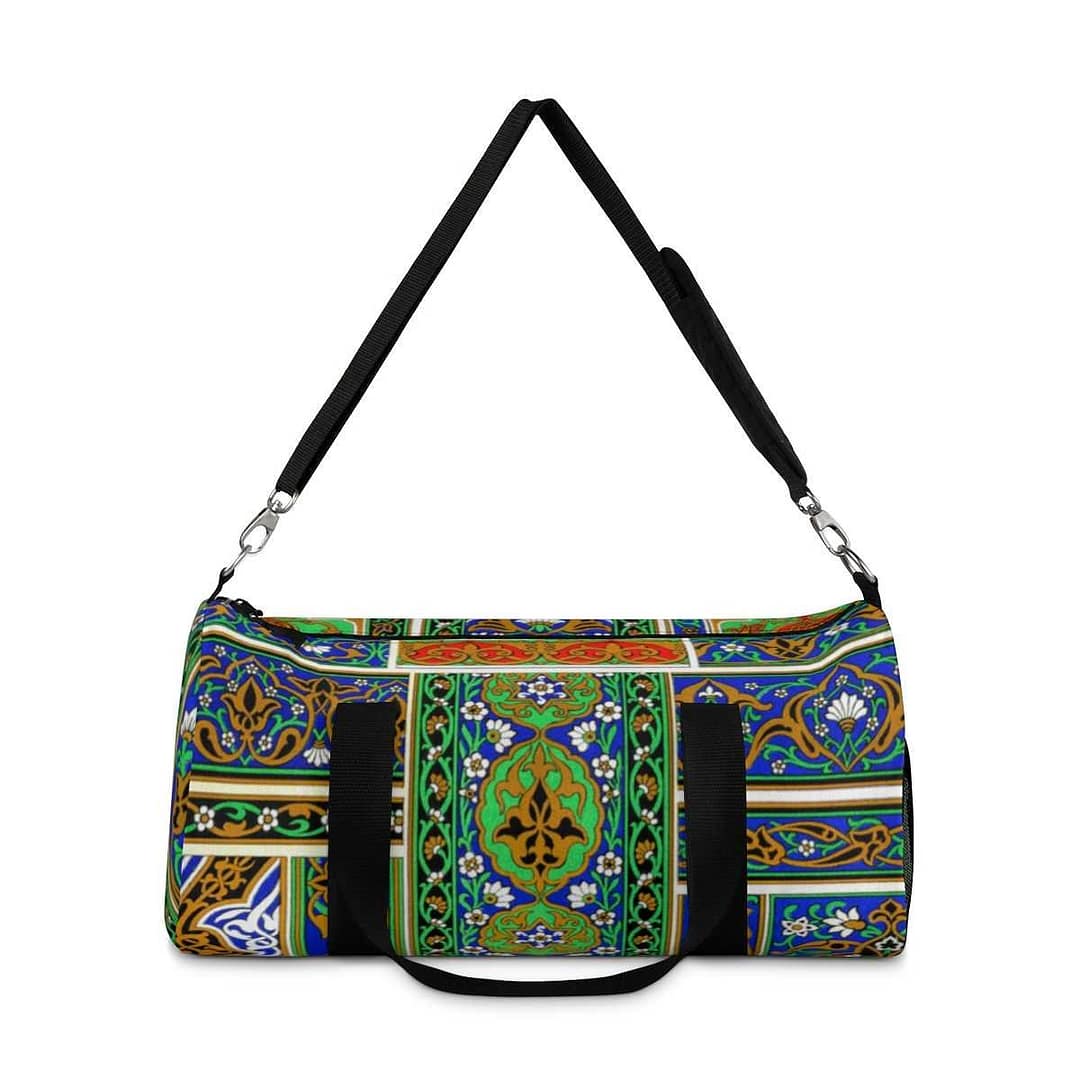 cgk.ink baggage Turquoise Temple Duffel Bag Turquoise Temple Duffel Bag ACCESSORIES & GIFTS cgk.ink