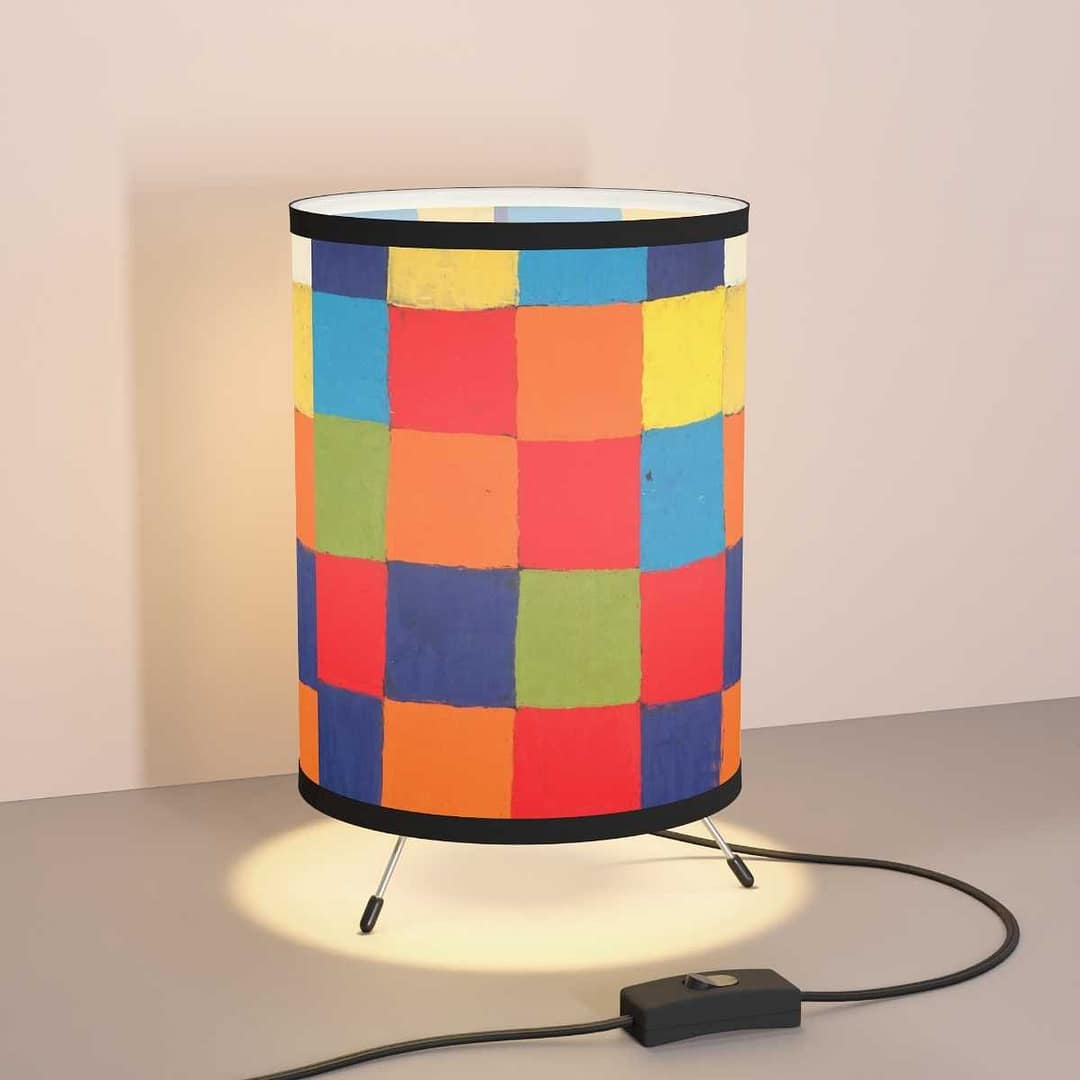 cgk.ink colorful Paul Klee: “Qu1” Tripod Lamp Paul Klee: “Qu1” Tripod Lamp HOME cgk.ink