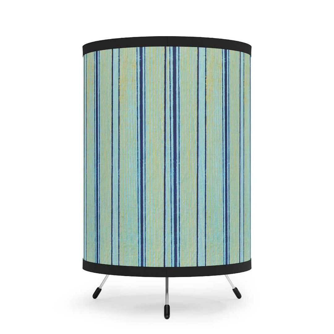 cgk.ink blue Sea Lanes Tripod Lamp Sea Lanes Tripod Lamp DÉCOR cgk.ink