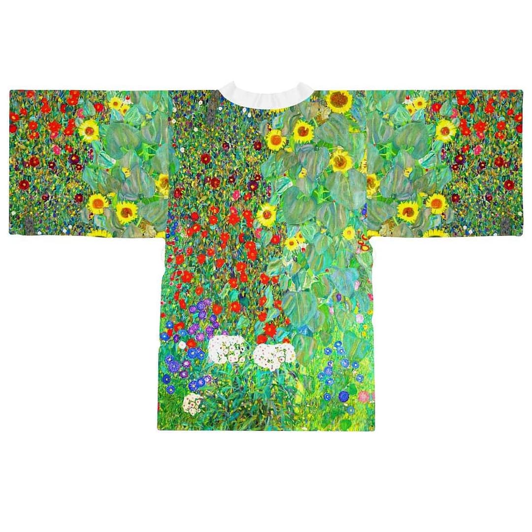 cgk.ink comfortable Farm Garden (Gustav Klimt, 1907) Long Sleeve Kimono Robe Farm Garden (Gustav Klimt, 1907) Long Sleeve Kimono Robe Gustav Klimt cgk.ink