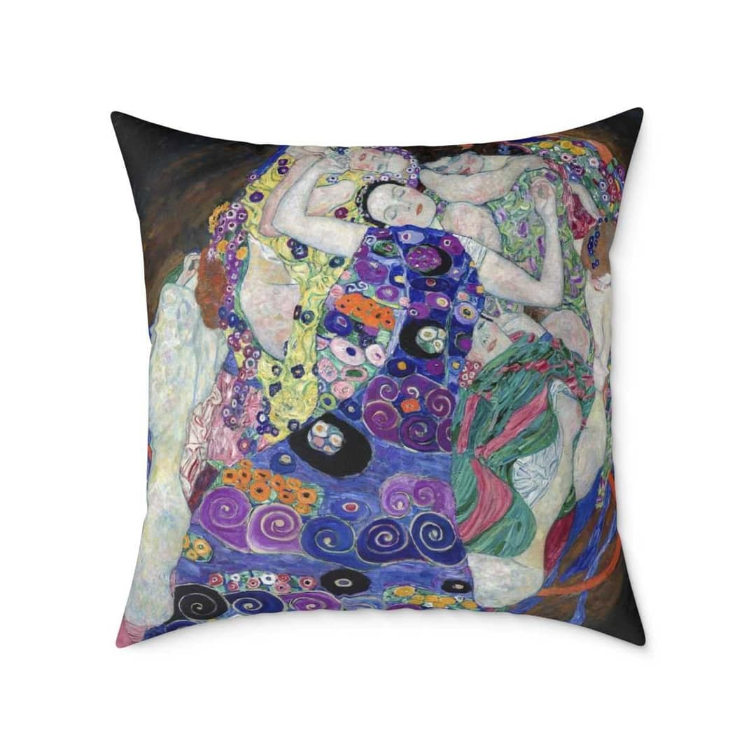 cgk.ink art nouveau Gustav Klimt: “Water Serpents II” & “The Virgin” Spun Polyester Pillow Gustav Klimt: “Water Serpents II” & “The Virgin” Spun Polyester Pillow DÉCOR cgk.ink