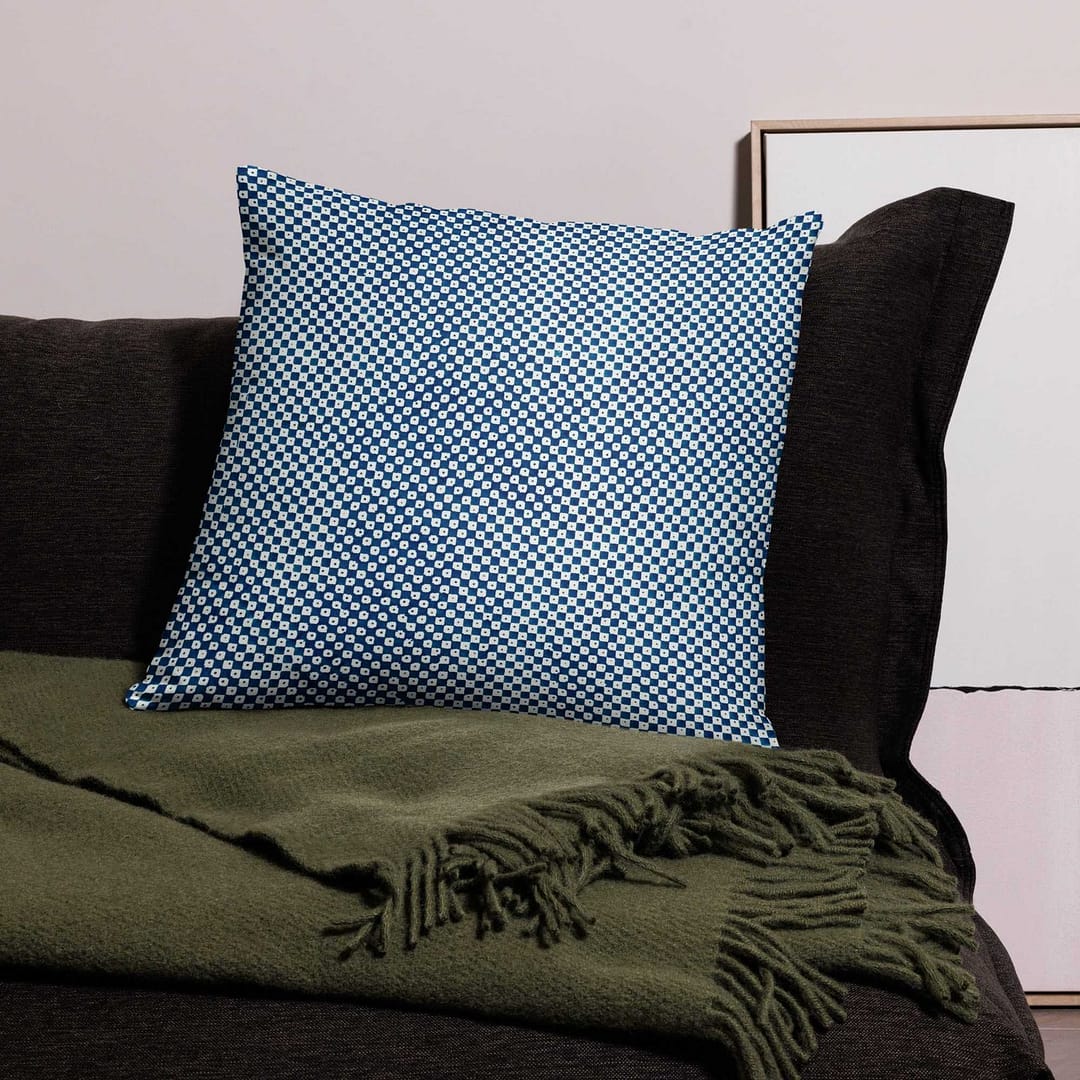 cgk.ink blue Blue Fields Pillow Case Blue Fields Pillow Case BED & BATH cgk.ink