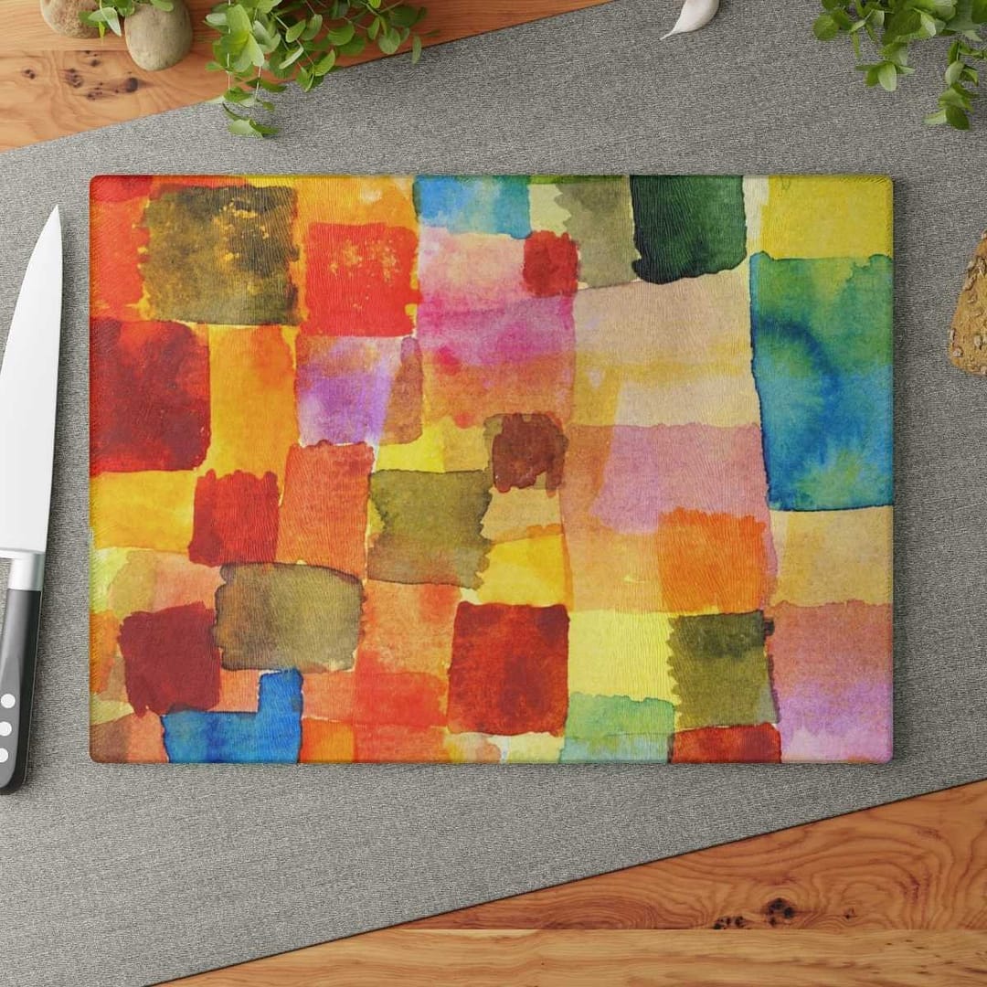 cgk.ink Fine Art Paul Klee Color Chart Glass Cutting Board Paul Klee Color Chart Glass Cutting Board HOME cgk.ink