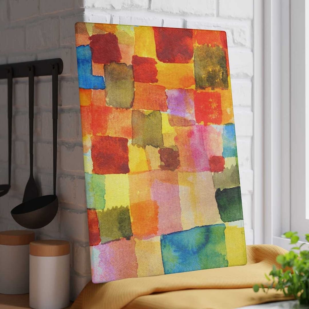 cgk.ink Fine Art Paul Klee Color Chart Glass Cutting Board Paul Klee Color Chart Glass Cutting Board HOME cgk.ink