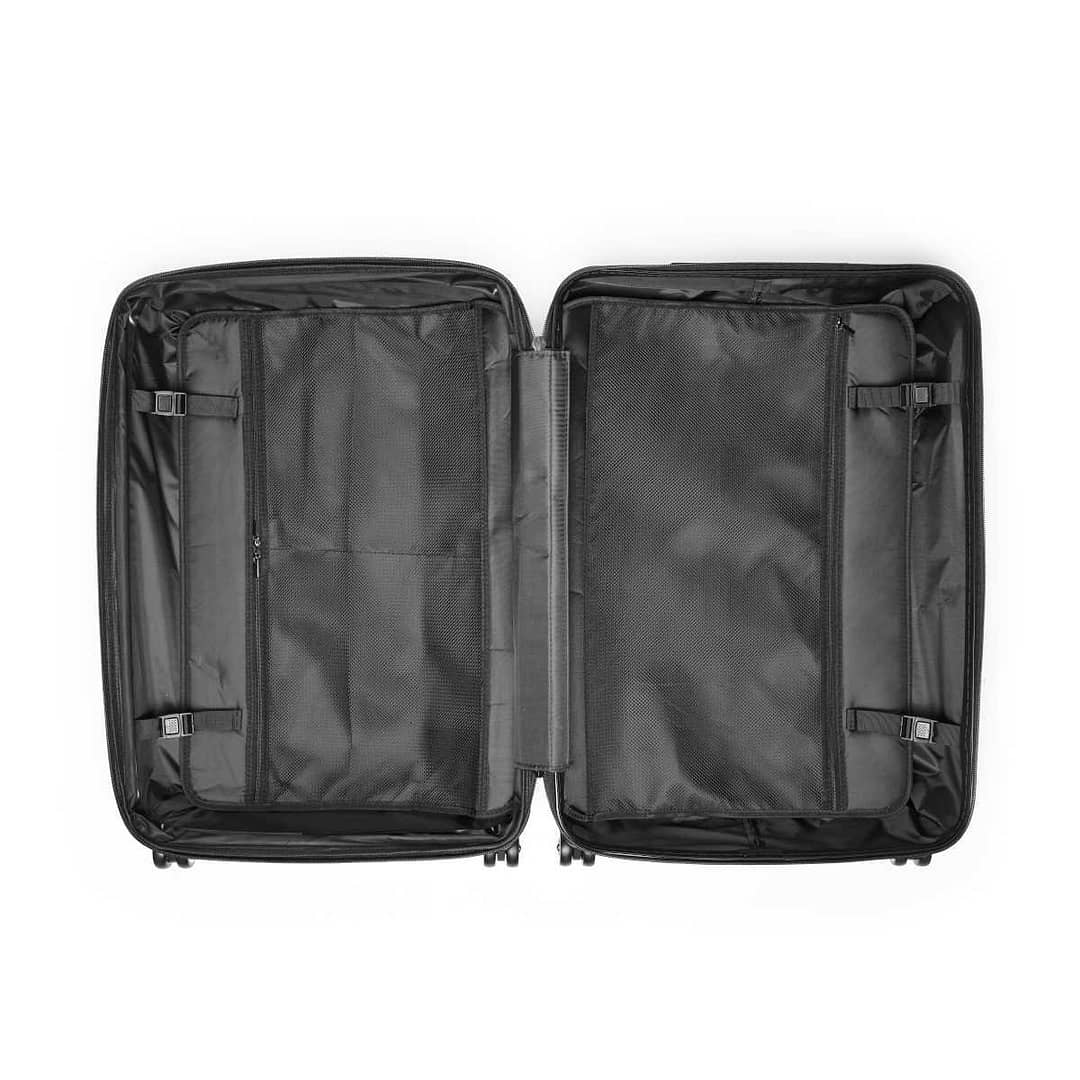 cgk.ink adventurous Pinstripe Roller Suitcase Pinstripe Roller Suitcase TRAVEL GEAR cgk.ink
