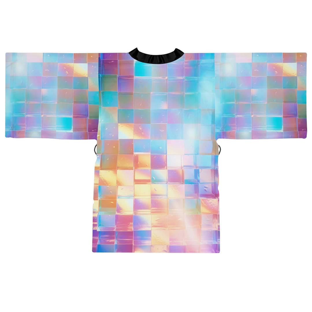 cgk.ink colorful Shimmer Long Sleeve Kimono Robe Shimmer Long Sleeve Kimono Robe KIMONOS & JACKETS cgk.ink