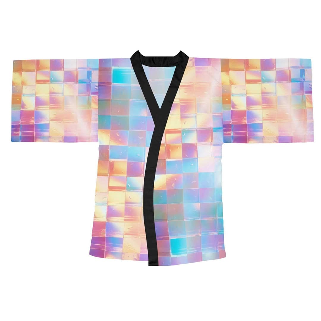 cgk.ink colorful Shimmer Long Sleeve Kimono Robe Shimmer Long Sleeve Kimono Robe KIMONOS & JACKETS cgk.ink