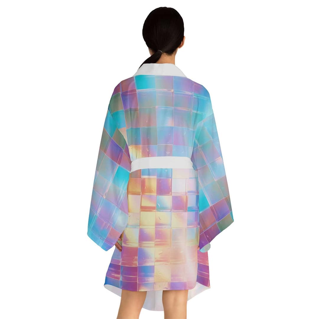 cgk.ink colorful Shimmer Long Sleeve Kimono Robe Shimmer Long Sleeve Kimono Robe KIMONOS & JACKETS cgk.ink