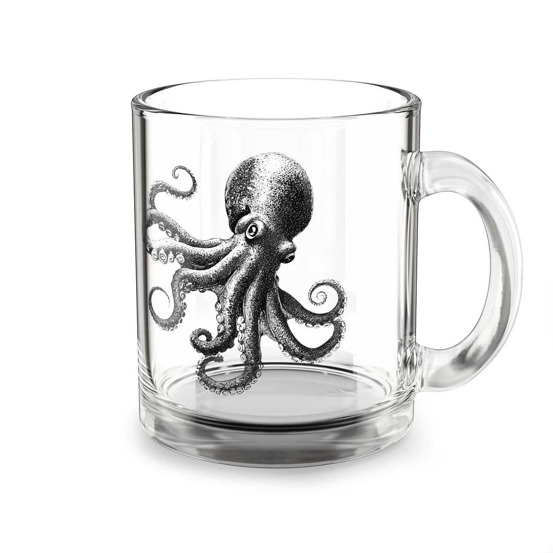 cgk.ink marine Our Friendly Octopus Glass Mug. “Let Me Get That For You” Our Friendly Octopus Glass Mug. “Let Me Get That For You” ENTERTAINING cgk.ink