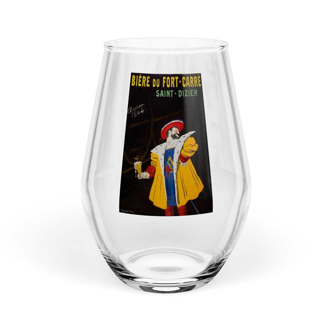 cgk.ink colorful Cappiello: Stemless Wine Glass – Bière de Forte-Carré Cappiello: Stemless Wine Glass – Bière de Forte-Carré ENTERTAINING cgk.ink