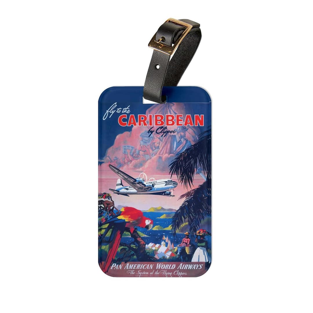 cgk.ink Caribbean Fly to the Caribbean on Pan Am Luggage Tag Fly to the Caribbean on Pan Am Luggage Tag NEW & FEATURED cgk.ink