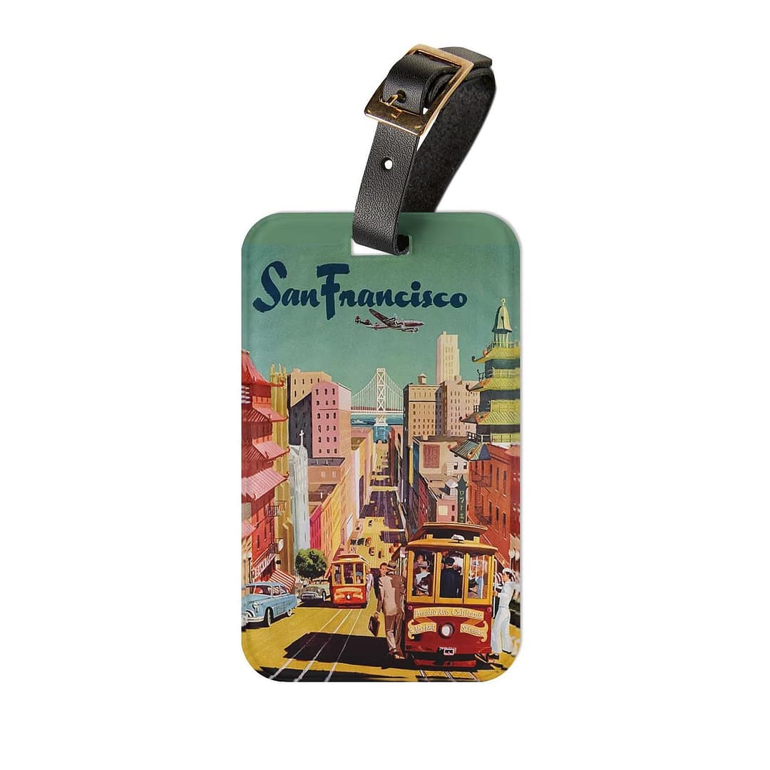 cgk.ink California San Francisco Luggage Tag San Francisco Luggage Tag the CALIFORNIA COLLECTION cgk.ink