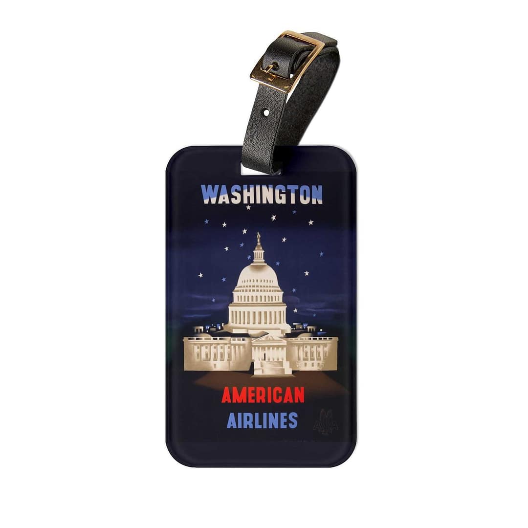 cgk.ink American Airlines Vintage American Airlines Washington DC Luggage Tag Vintage American Airlines Washington DC Luggage Tag TRAVEL GEAR cgk.ink