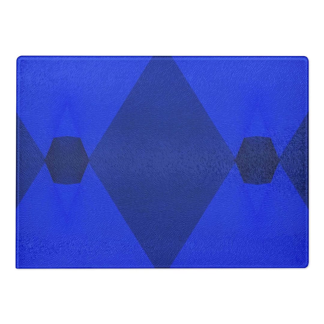 cgk.ink blue Cobalt Sky Glass Cutting Board Cobalt Sky Glass Cutting Board HOME cgk.ink