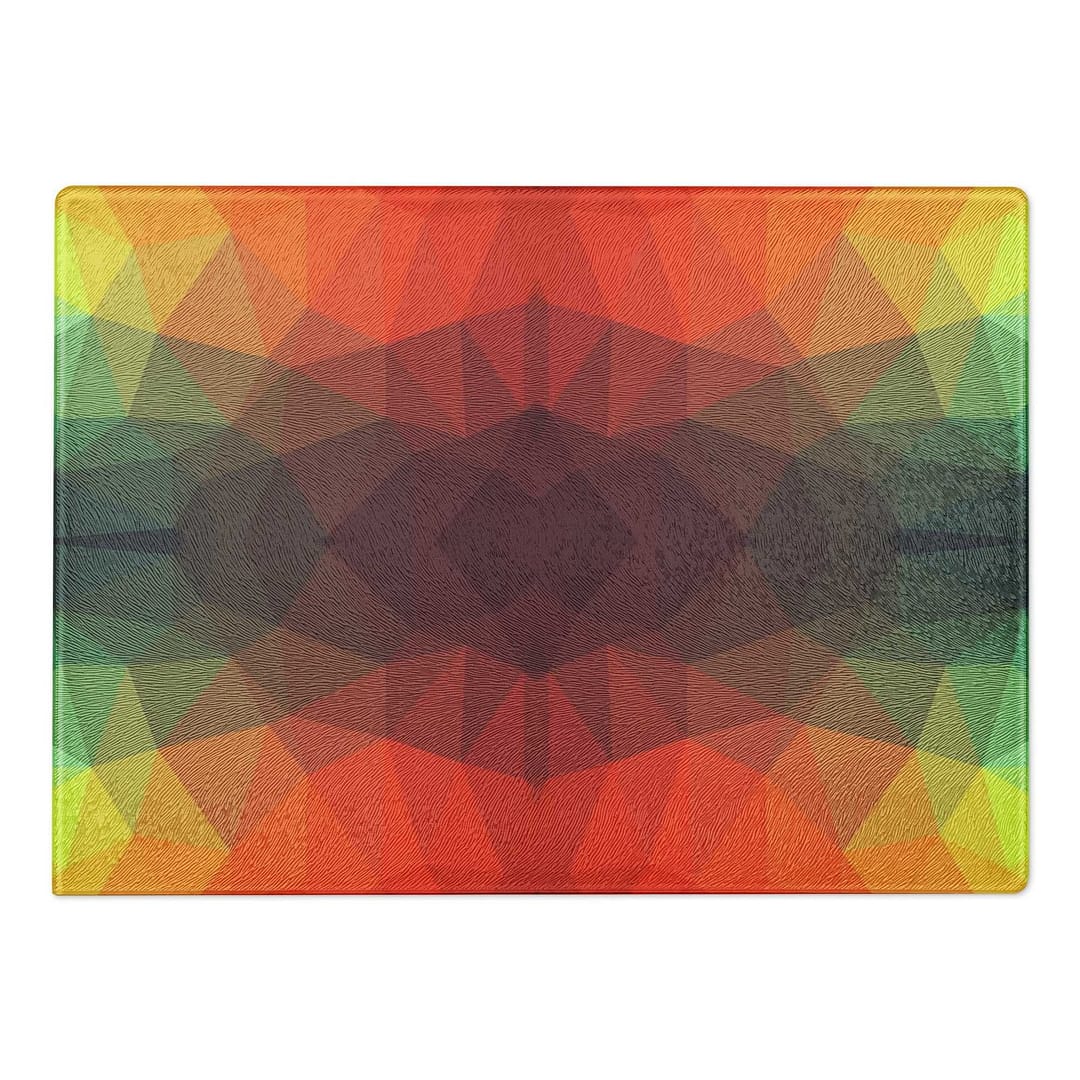 cgk.ink colorful Mid-day Sun Glass Cutting Board Mid-day Sun Glass Cutting Board HOME cgk.ink