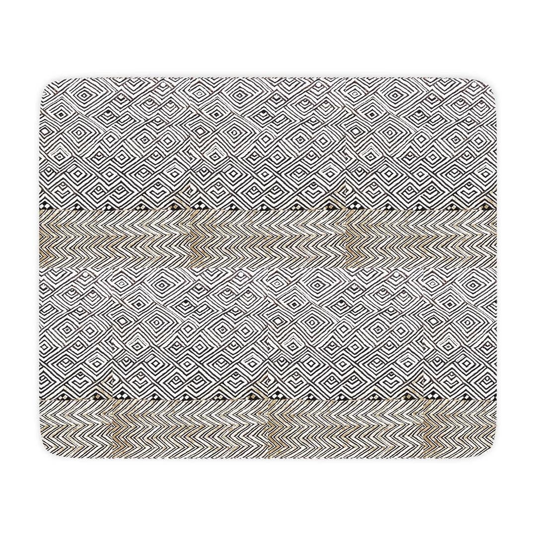 cgk.ink Africa Amani Geometric Design Sherpa Blanket Amani Geometric Design Sherpa Blanket BED & BATH cgk.ink