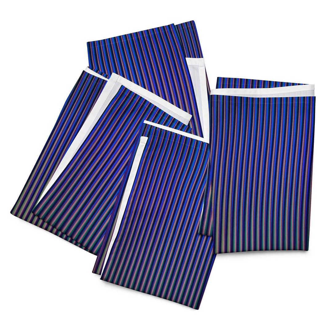 cgk.ink entertaining Indigo Current Cloth Napkin (4 pcs.) Indigo Current Cloth Napkin (4 pcs.) ENTERTAINING cgk.ink