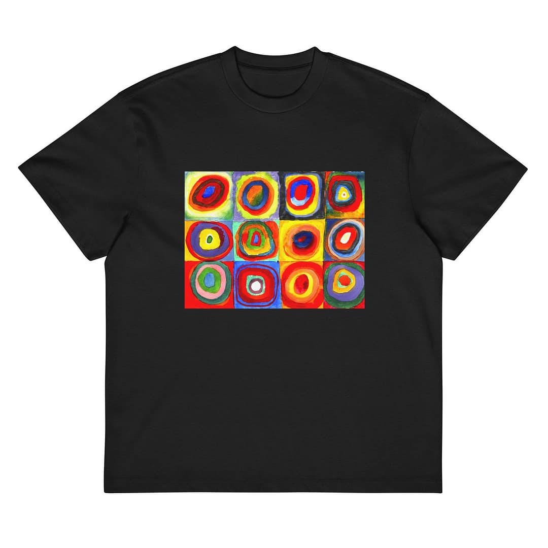cgk.ink abstract Kandinsky: Squares with Concentric Circles (1913) Box Tee Kandinsky: Squares with Concentric Circles (1913) Box Tee ALL Ts cgk.ink