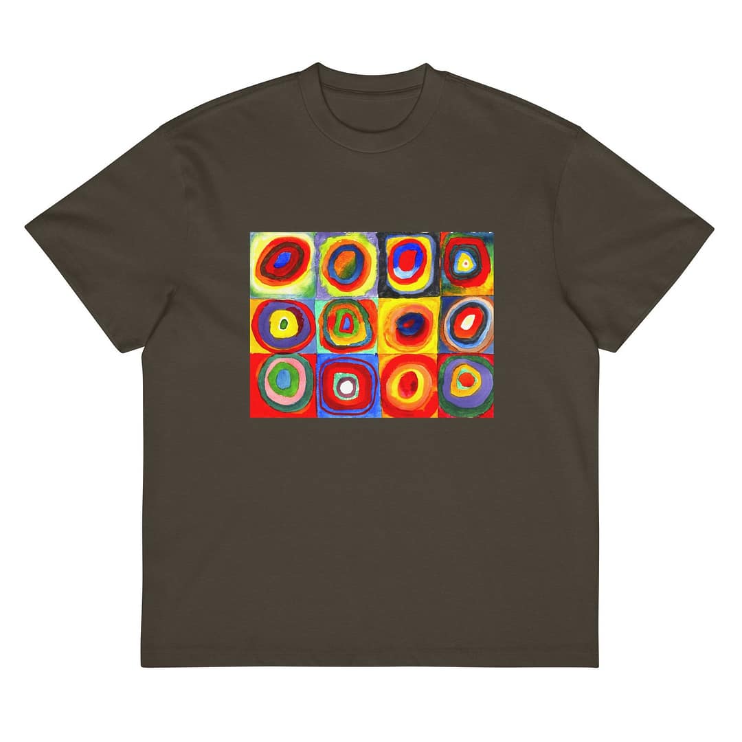 cgk.ink abstract Kandinsky: Squares with Concentric Circles (1913) Box Tee Kandinsky: Squares with Concentric Circles (1913) Box Tee ALL Ts cgk.ink